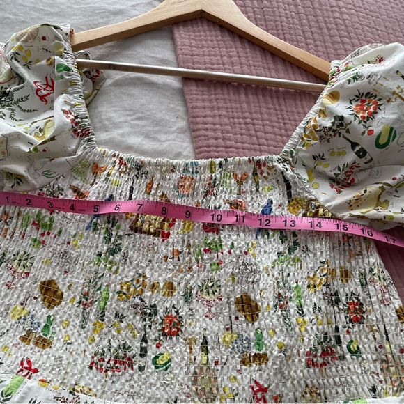 Rhode Astrid Cotton Dress size large - Picture 10 of 11